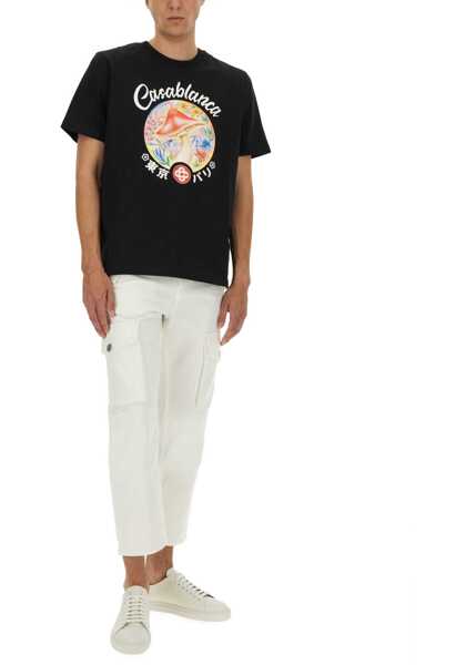 Tricouri Casablanca T-Shirt With Print MULTICOLOUR Barbati (BM 18289192) 2