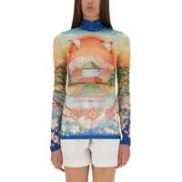 Bluze "Tennis Club" Mesh Top Femei