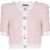 Balmain Tweed Cardigan PINK