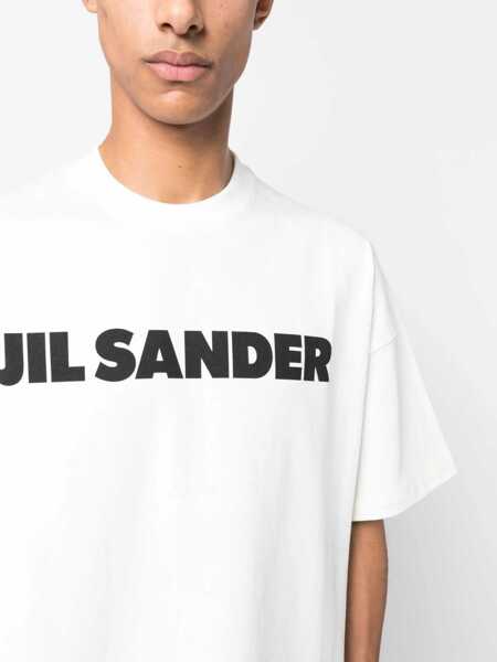 Tricouri Jil Sander T-Shirt With Print WHITE Barbati (BM 18289420) 5