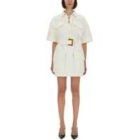 Rochii casual Cotton Gabardine Short Dress Femei