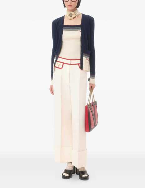 Cardigane Valentino Garavani Wool Cardigan BLUE Femei (BM 18289498) 2