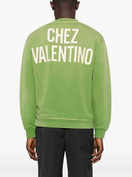 Bluze de trening Valentino Garavani Chez Valentino  Sweatshirt LAUREL/BURRO Barbati (BM 18289639) 4