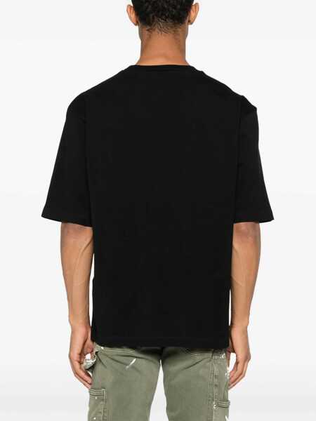 Tricouri DSQUARED2 Logoed T-Shirt BLACK Barbati (BM 18289654) 3