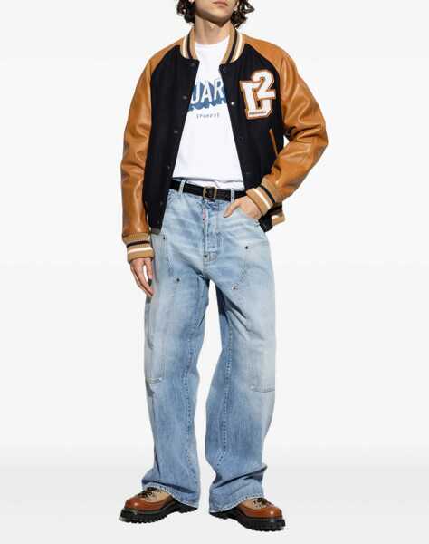 Tricouri DSQUARED2 Logoed T-Shirt WHITE Barbati (BM 18289696) 2