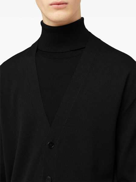 Cardigane Jil Sander Wool Cardigan BLACK Barbati (BM 18289729) 5
