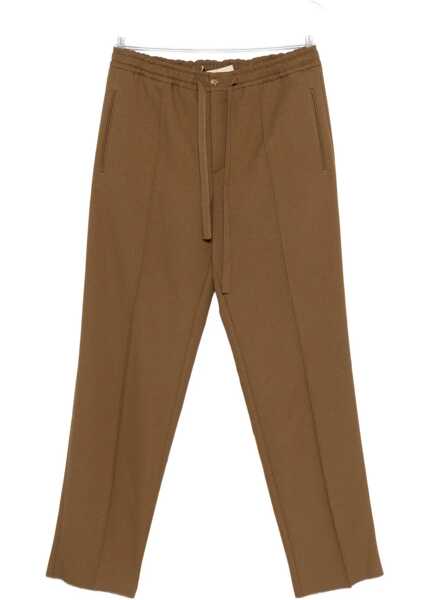 Pantaloni casual Valentino Garavani Monochrome Pants WOOD NOCE Barbati (BM 18289735) 1