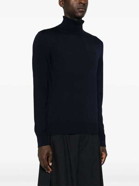 Pulovere DSQUARED2 Virgin wool turtleneck Sweater NAVY BLUE Barbati (BM 18289765) 3