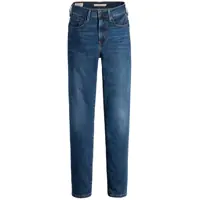 Blugi Levi'S 724 High Rise Straight Blue Wave Dark Clothing Femei