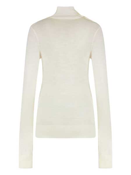 Pulovere TOTME TOTEME Turtleneck Wool Pullover Beige Femei (BM 18291831) 2