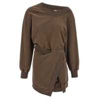 Fuste The Attico Sweatshirt Dress Femei