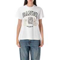 Tricouri Ganni Animal Print T-Shirt Femei