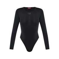 Body-uri Diesel Black Long-Sleeve Bodysuit Femei