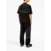 Tricouri Diesel pentru Barbati - Tricouri Diesel Diesel Black Cotton T-Shirt Black Barbati (BM 18293523) - B-mall.ro