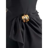 Rochii Elisabetta Franchi Dama - Rochii Elisabetta Franchi Elisabetta Franchi Midi Dress Black Femei (BM 18293565) - B-mall.ro