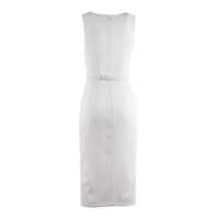 Rochii Elisabetta Franchi Dama - Rochii Elisabetta Franchi Elisabetta Franchi Midi Dress WHITE Femei (BM 18293568) - B-mall.ro