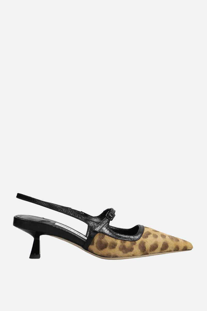 Pantofi cu toc Jimmy Choo Jimmy Choo With Heel NATURALBLACK Femei (BM 18294225) 1