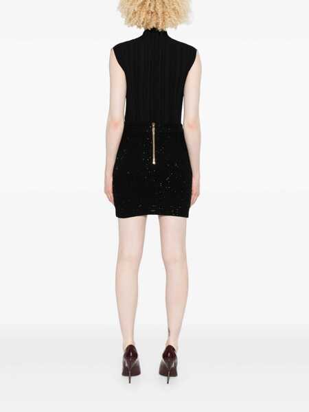 Fuste Balmain Balmain Skirts Black Femei (BM 18294504) 4