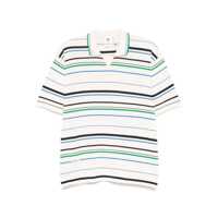Tricouri Polo Adidas Originals By Wales Bonner Cotton Blend Knitted Polo Shirt Barbati