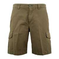 Pantaloni Paul Smith Khaki Cotton-Linen Blend Bermuda Shorts Barbati