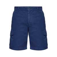 Pantaloni Paul Smith Blue Cotton-Linen Blend Bermuda Shorts Barbati
