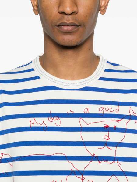 Tricouri BODE Bode Tshirt BLUE MULTI Femei (BM 18295533) 4