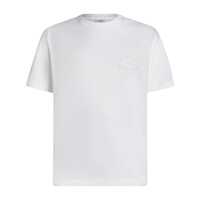 Tricouri Etro White T-Shirt With Pegasus Embroidery Barbati