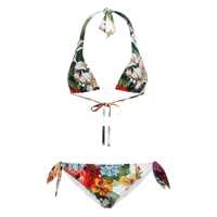 Costume de baie Dolce & Gabbana Floral Print Bikini Set Femei