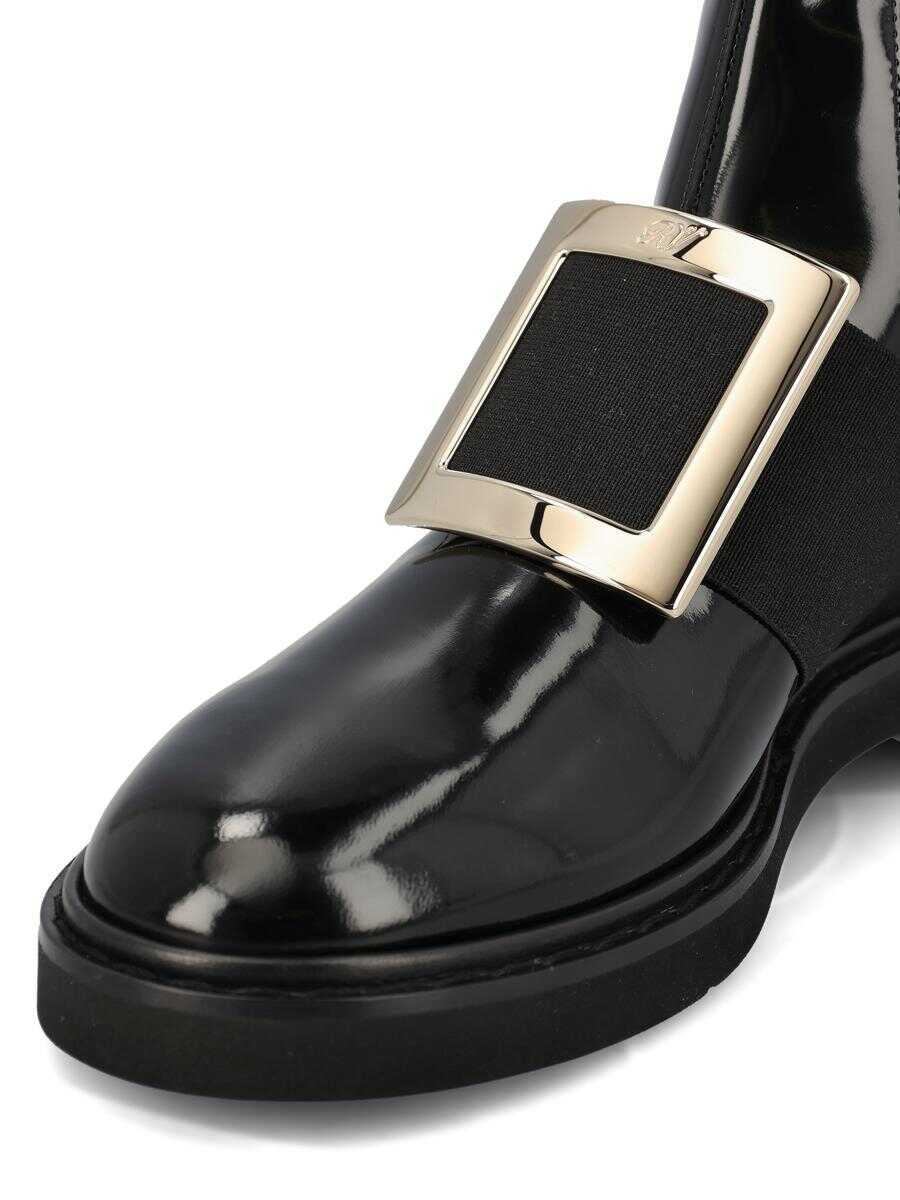 Bocanci Roger Vivier Roger Vivier Boots Black Femei (BM 18296043) 4