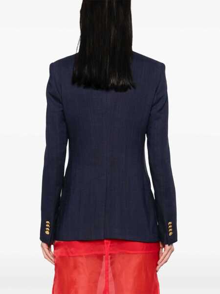 Geci Tagliatore Tagliatore Single-Breasted One Button Jacket BLUE Femei (BM 18296139) 4