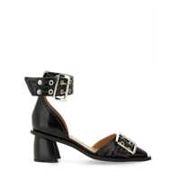 Pantofi cu toc Ganni 'Buckle Open Cut Pumps' Pumps Femei