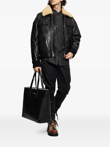 Camasi DSQUARED2 DSQUARED2 Shirts Black Barbati (BM 18296196) 2