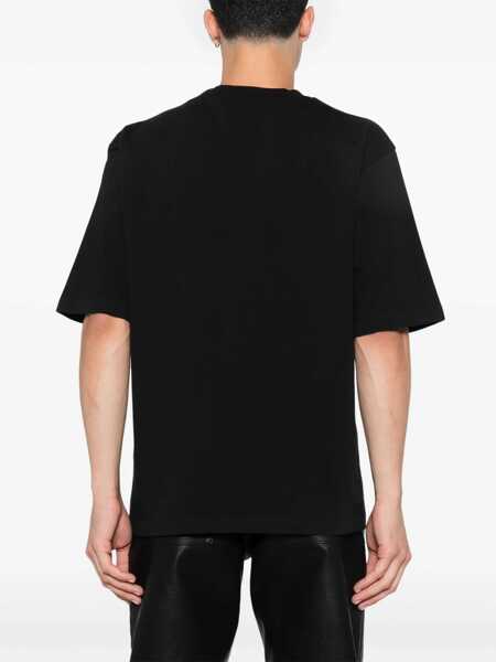 Tricouri DSQUARED2 DSQUARED2 Cotton Crew-Neck T-Shirt Black Barbati (BM 18296220) 4