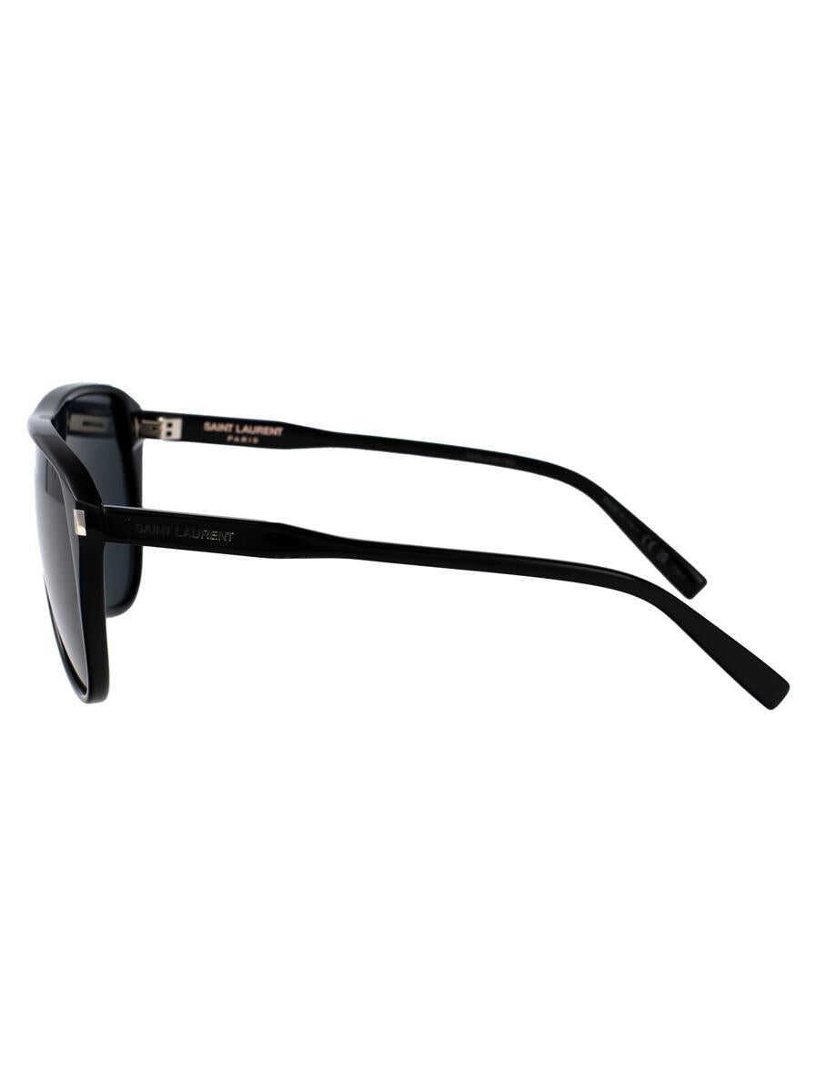 Ochelari de soare Saint Laurent Saint Laurent Eyewear Sunglasses BLACK-BLACK-BLACK Barbati (BM 18296247) 3