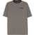 Balmain Monogrammed Jacquard T-Shirt GREY