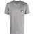 Dolce & Gabbana Cotton T-Shirt With Logo Plaque GREY