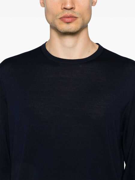 Tricouri Polo SUNFLOWER Wool Polo. BLUE Barbati (BM 18297064) 5