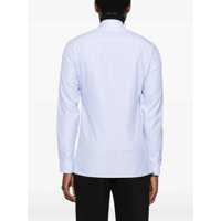 Camasi Valentino Garavani pentru Barbati - Camasi casual Valentino Garavani Cotton Oxford Shirt With Toggle BABY BLUE Barbati (BM 18297067) - B-mall.ro