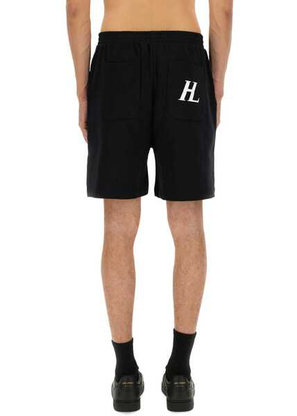 Pantaloni scurti HELMUT LANG Shorts With Logo BLACK Barbati (BM 18297070) 3