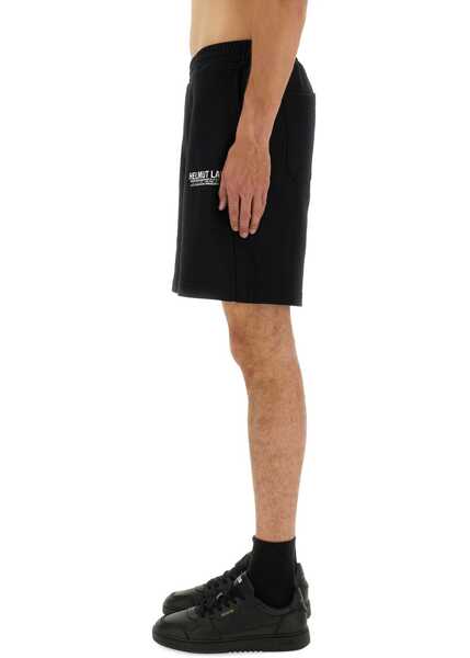 Pantaloni scurti HELMUT LANG Shorts With Logo BLACK Barbati (BM 18297070) 4