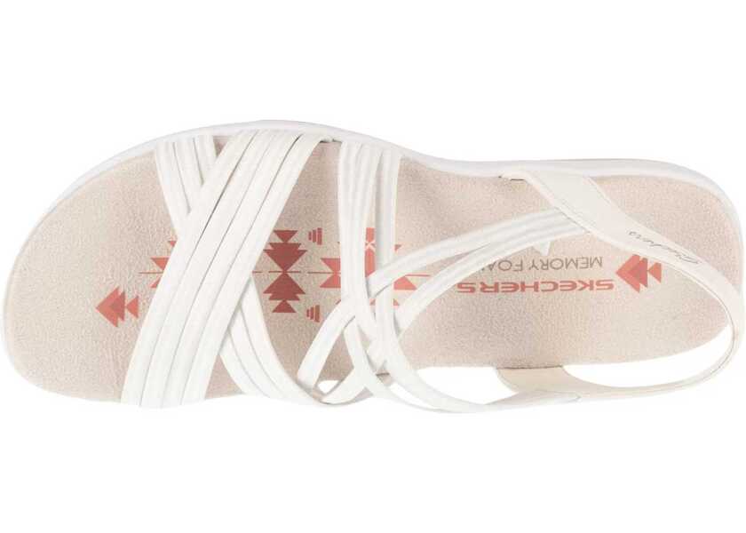 Sandale fara toc SKECHERS Reggae Slim - Sunnyside White Femei (BM 18297172) 3