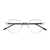 Saint Laurent Saint Laurent Sl 781 Linea Corner Angle Eyeglasses SILVER
