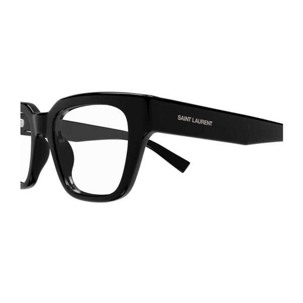 Ochelari de soare Saint Laurent Saint Laurent Sl 804 Linea Sl Logo Eyeglasses Black Femei (BM 18297840) 3