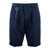 Paul&Shark Paul & Shark Linen And Cotton Bermuda Shorts With Darts BLUE