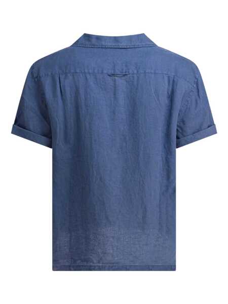 Camasi casual Alex Mill Camp Shirt Light blue Barbati (BM 18300225) 2