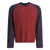 ST&Uuml;SSY Colorblocked "Raglan" sweater Red