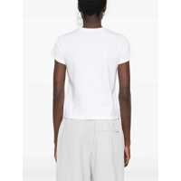 Tricouri Dama - Tricouri Alexander Wang Cotton crewneck t-shirt White Femei (BM 18300288) - B-mall.ro
