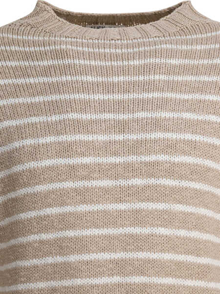 Pulovere Alex Mill Harbor crewneck sweater Beige Barbati (BM 18300297) 4