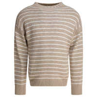 Pulovere HARNOR STRIPE SWEATER IN COTTON Barbati