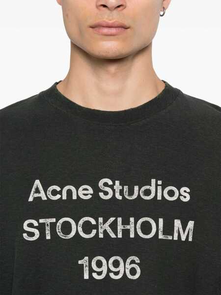 Tricouri Acne Studios T-shirts Black Femei (BM 18300330) 5